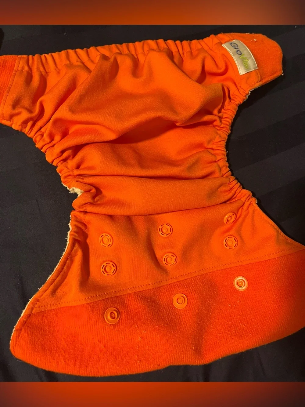 3 Reusable diaper covers & 4 inserts. Grovia.
